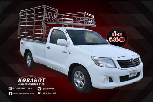 2012 TOYOTA HILUX VIGO  CHAMP STANDARD CAB 2.5