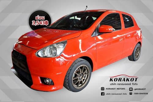 2013 MITSUBISHI MIRAGE 1.2 GLX